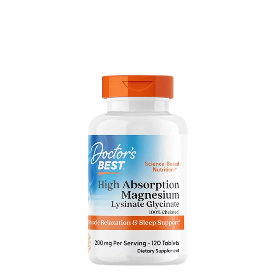 Doctor's Best High Absorption Magnesium 200mg (120 tabs)