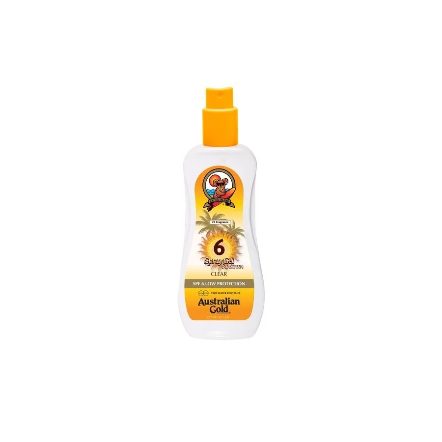 Australian Gold SPF6 Spray Gel Clear  (237ml)