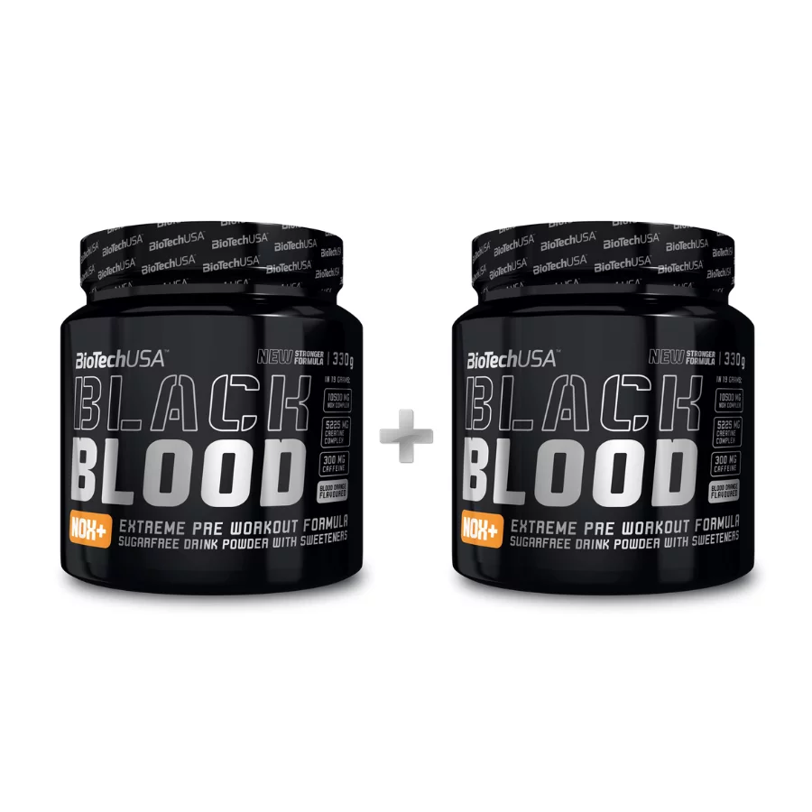 2x BioTechUsa Black Blood NOX+ (330 gr)