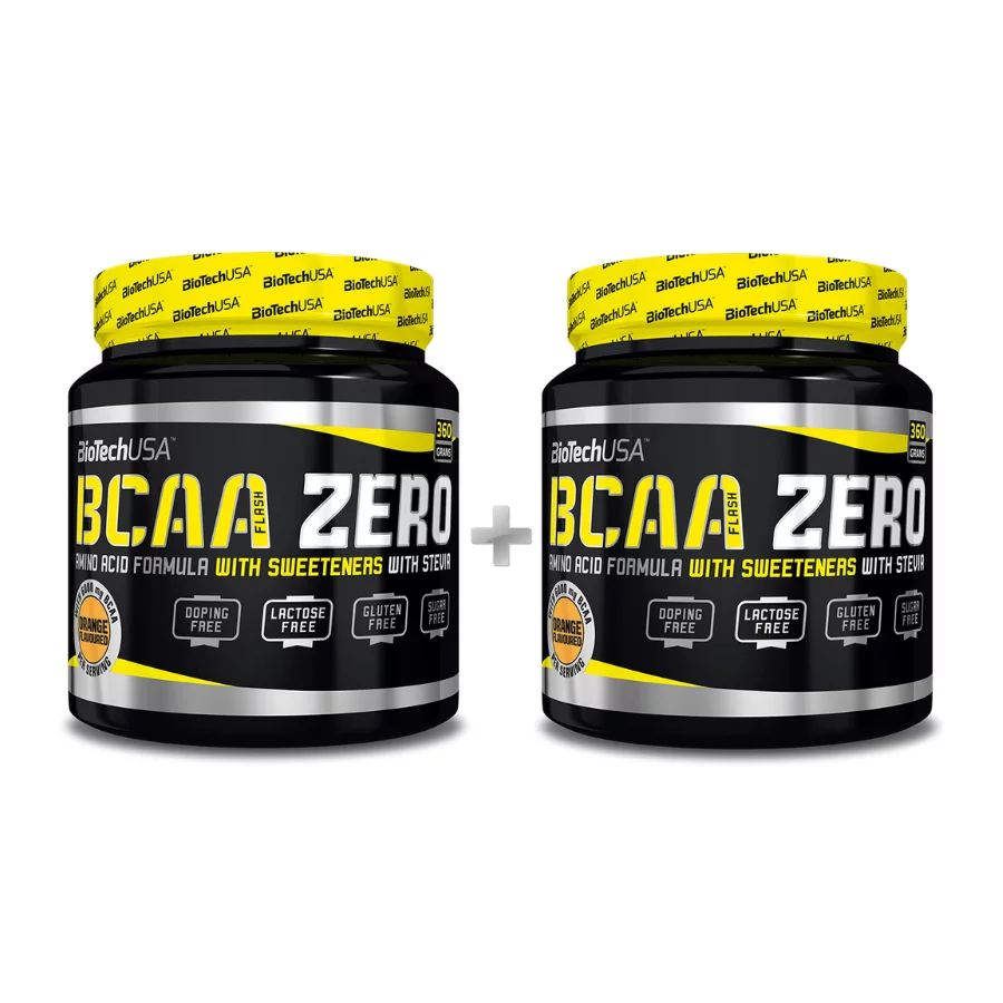2x BiotechUSA BCAA Flash Zero (360 gr)