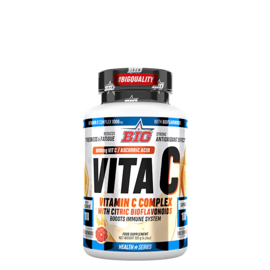 BIG Supplements Vita C 1000 mg (100 caps)