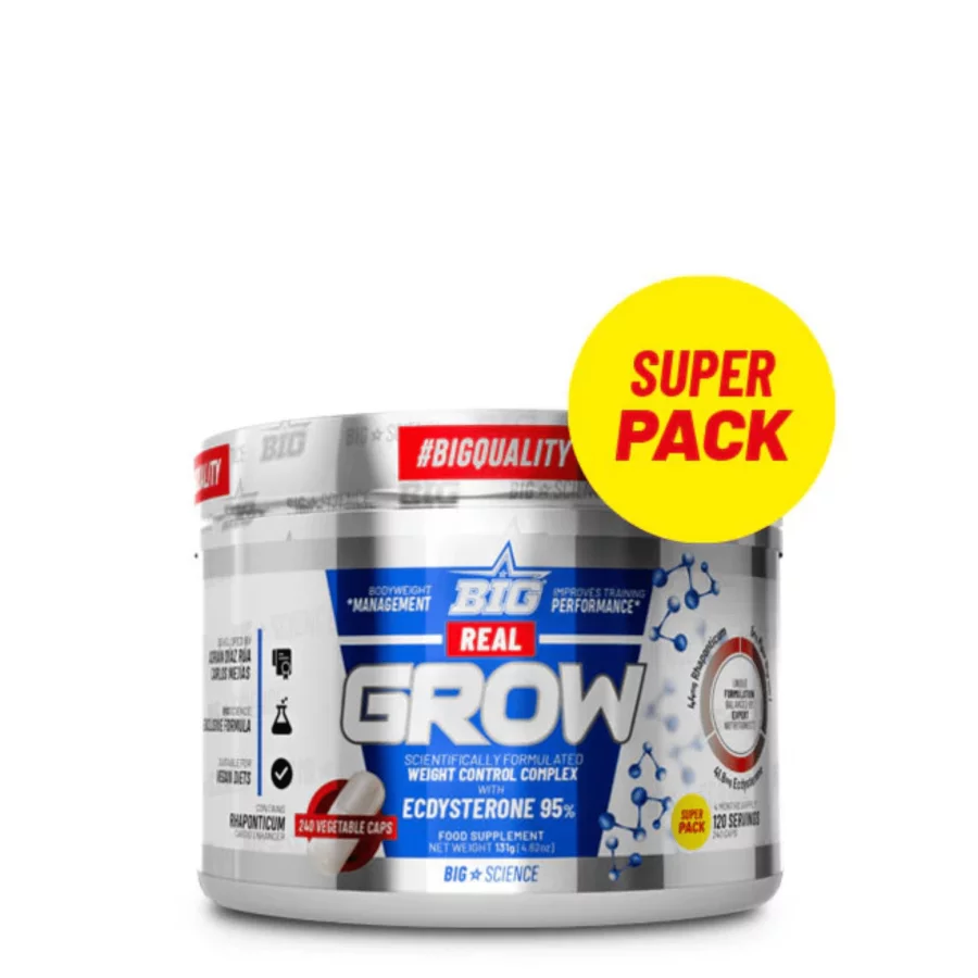 BIG Supplements Real Grow Ecdysterone (120 caps)