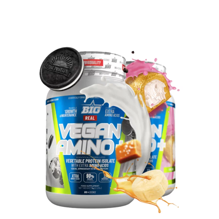 BIG Supplements Real Vegan Amino + (1000 gr)