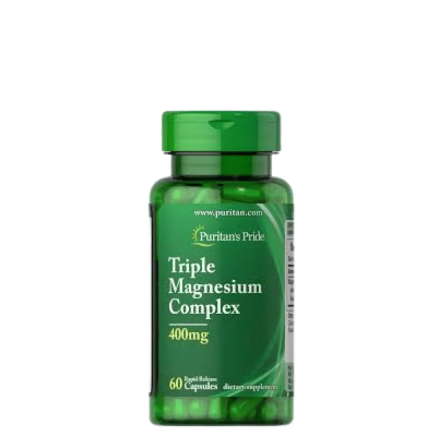 Puritans Pride Triple Magnesium Complex 400 mg (60 caps)