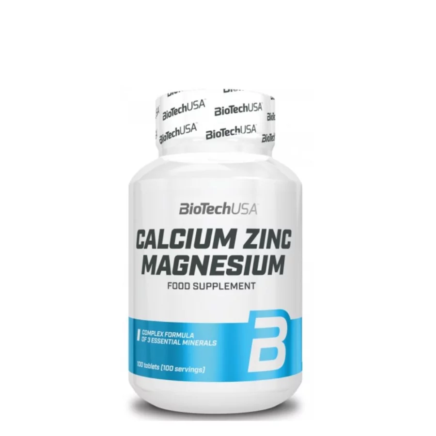 BiotechUSA Calcium-Magnesium-Zinc  (100 tabs)