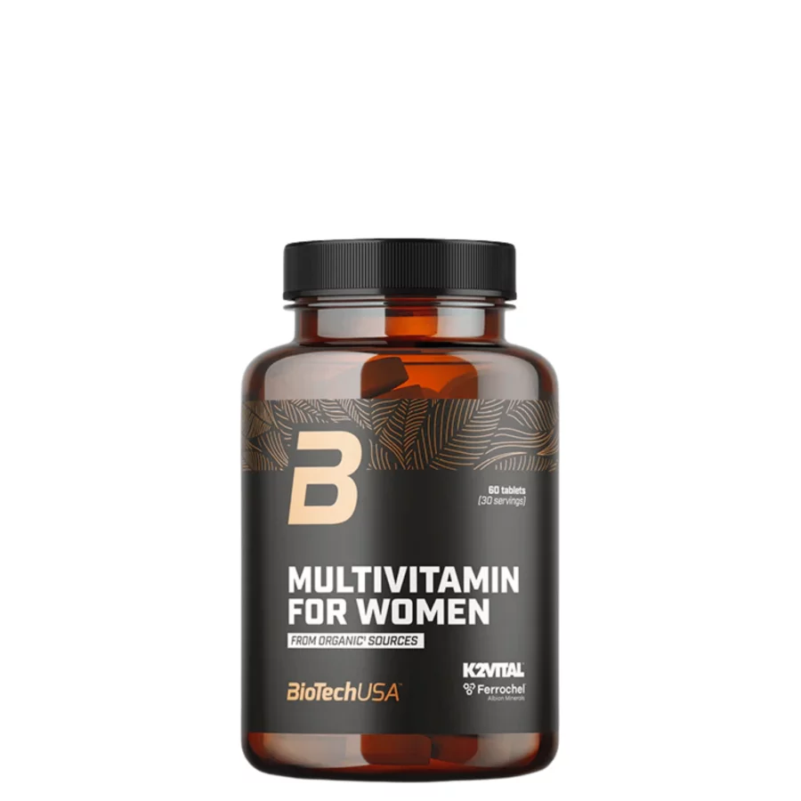 BioTechUsa Multivitamin For Women Organic (60 Tabs)