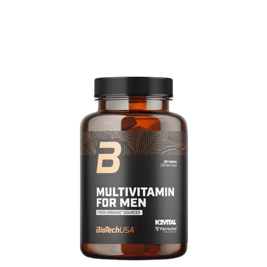 BioTechUsa Multivitamin For Men Organic (60 Tabs)