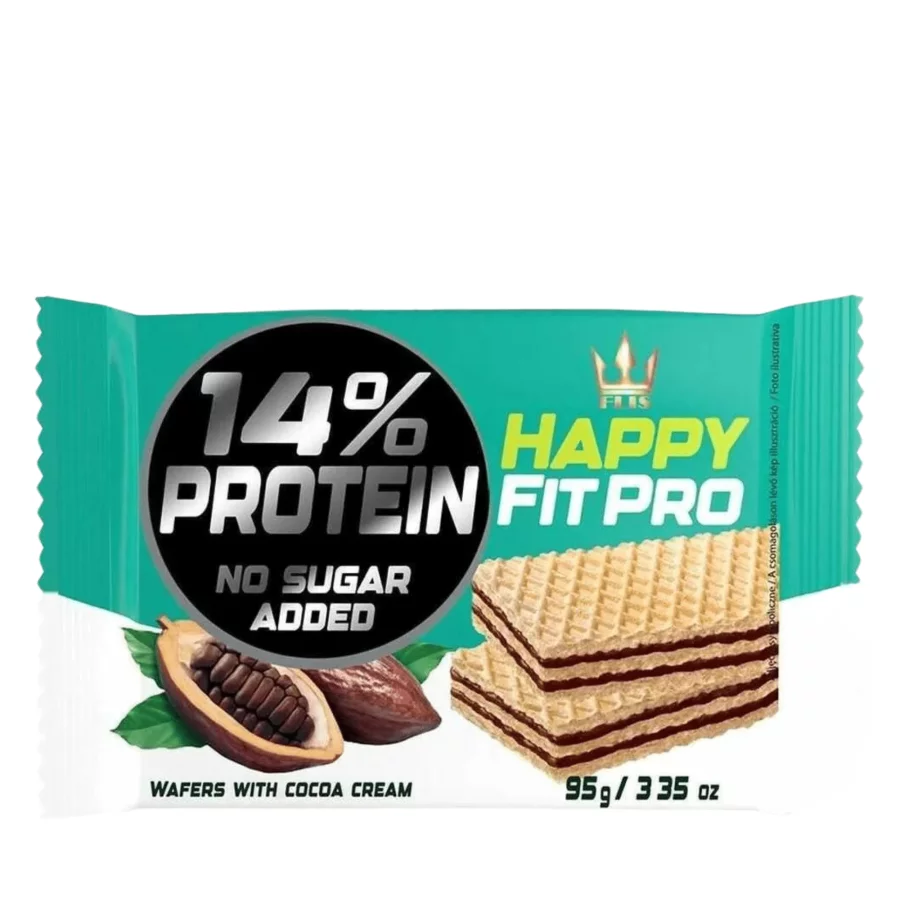 Happy FitPro Protein Wafers / Γκοφρέτα Πρωτεΐνης (95 gr) (clearance  -short date)