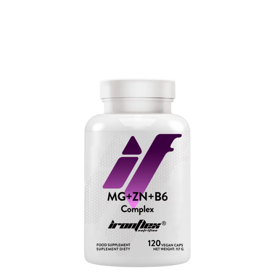 IronFlex Mg + Zn + B6 (120 vcaps)
