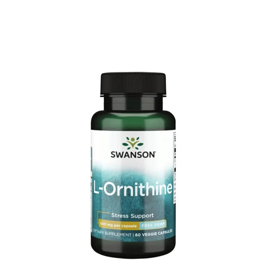 Swanson L-Ornithine 500 mg (60 vcaps)