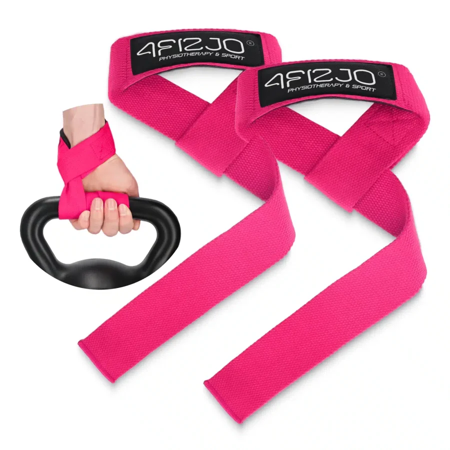 4FIZJO Lifting Straps  / Ιμάντες Ανύψωσης Ροζ - 2293