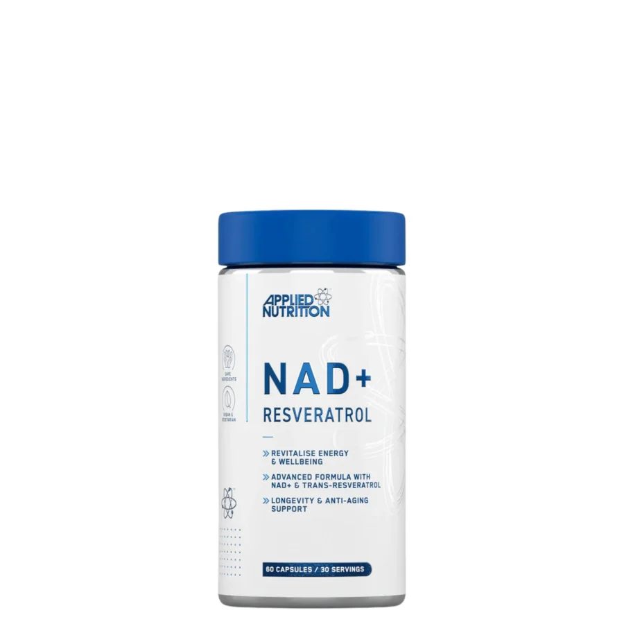Applied Nutrition NAD+ Resveratrol (60 caps)
