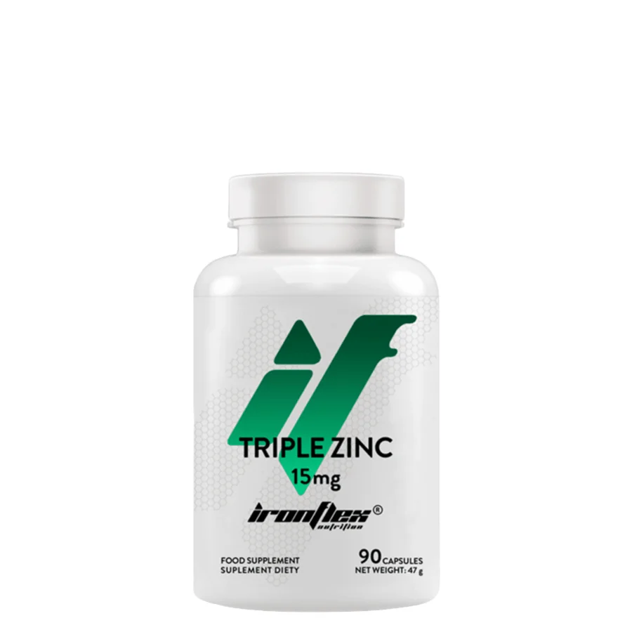 IronFlex Triple Zinc 15mg (90 caps)
