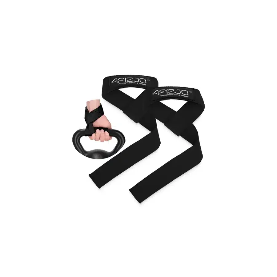 4FIZJO Lifting Straps  / Ιμάντες Ανύψωσης - Μαύρο - 2279