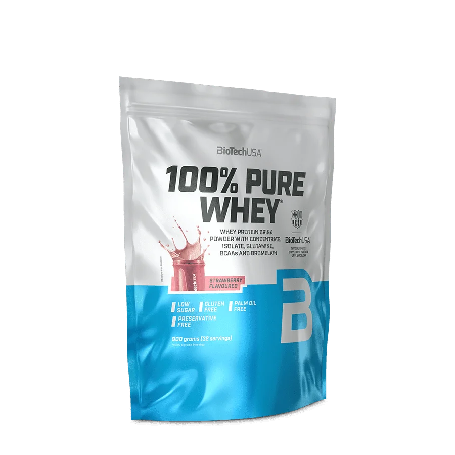 100PureWhey_900g_Strawberry_bal