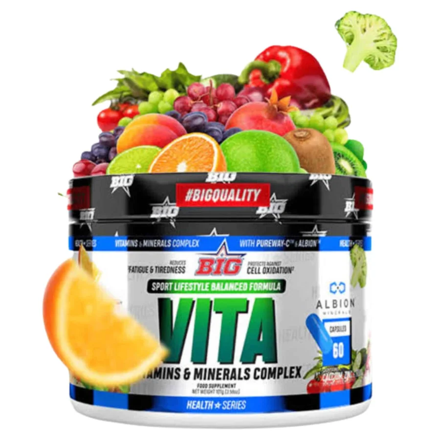 BIG Supplements VITA Multivitamins & Minerals Complex (120 caps)