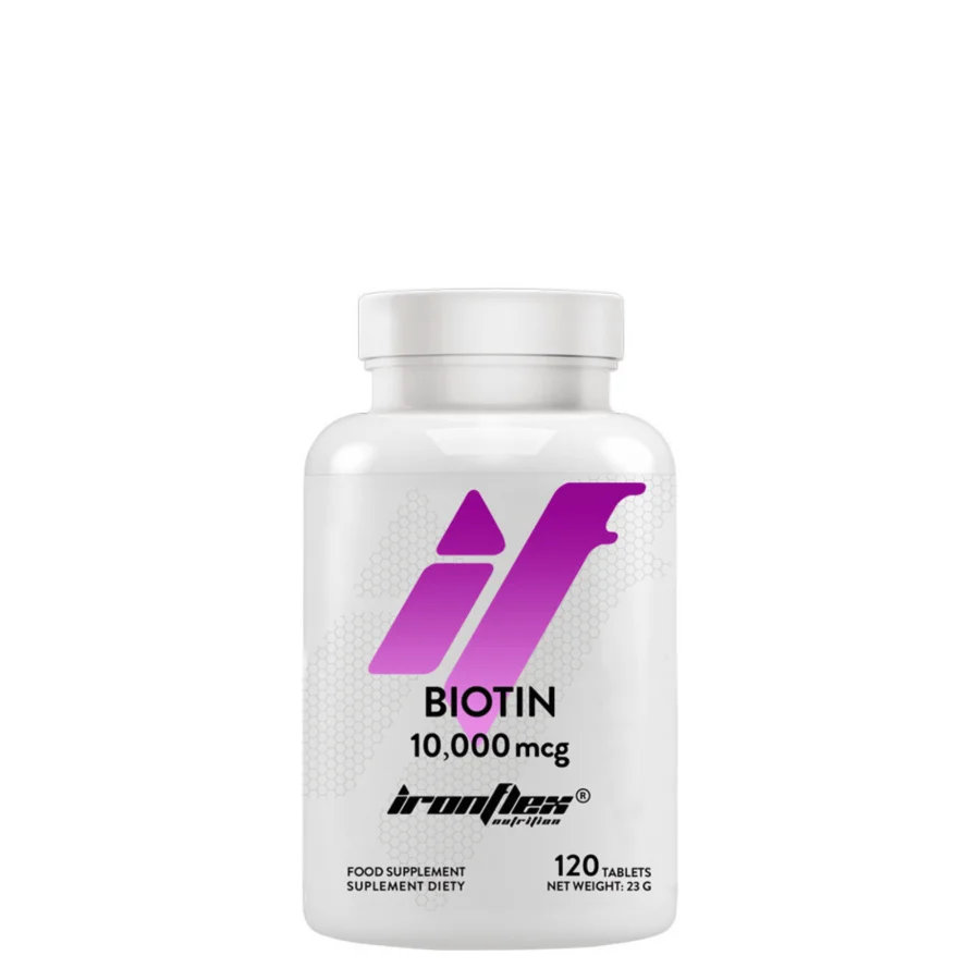 IronFlex Biotin 10000 mcg (120 tabs)