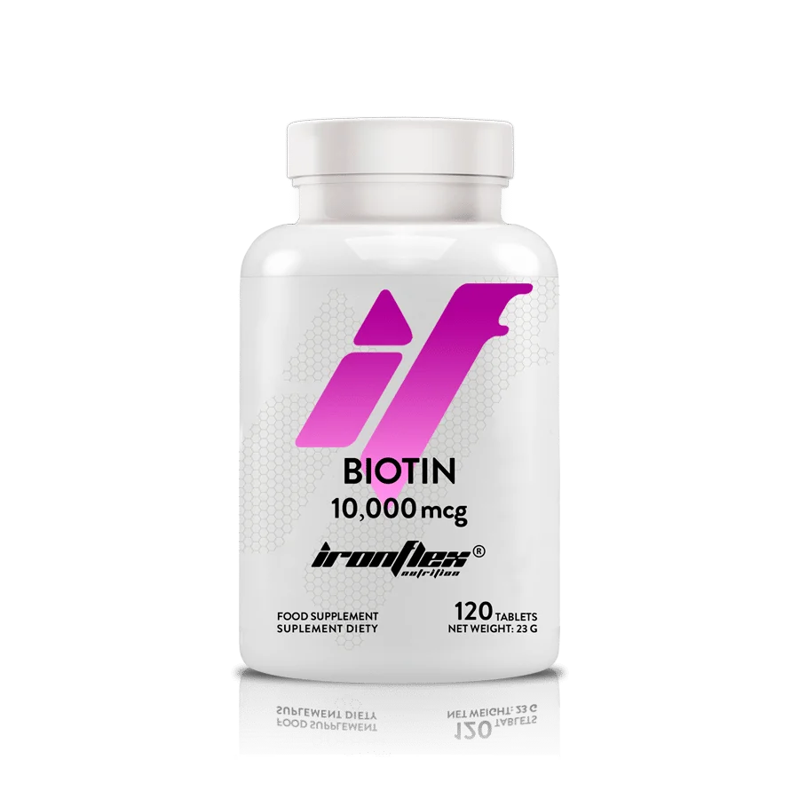 biotyna-10-mg-ironflex-biotin-10000-mcg-120-tabletek