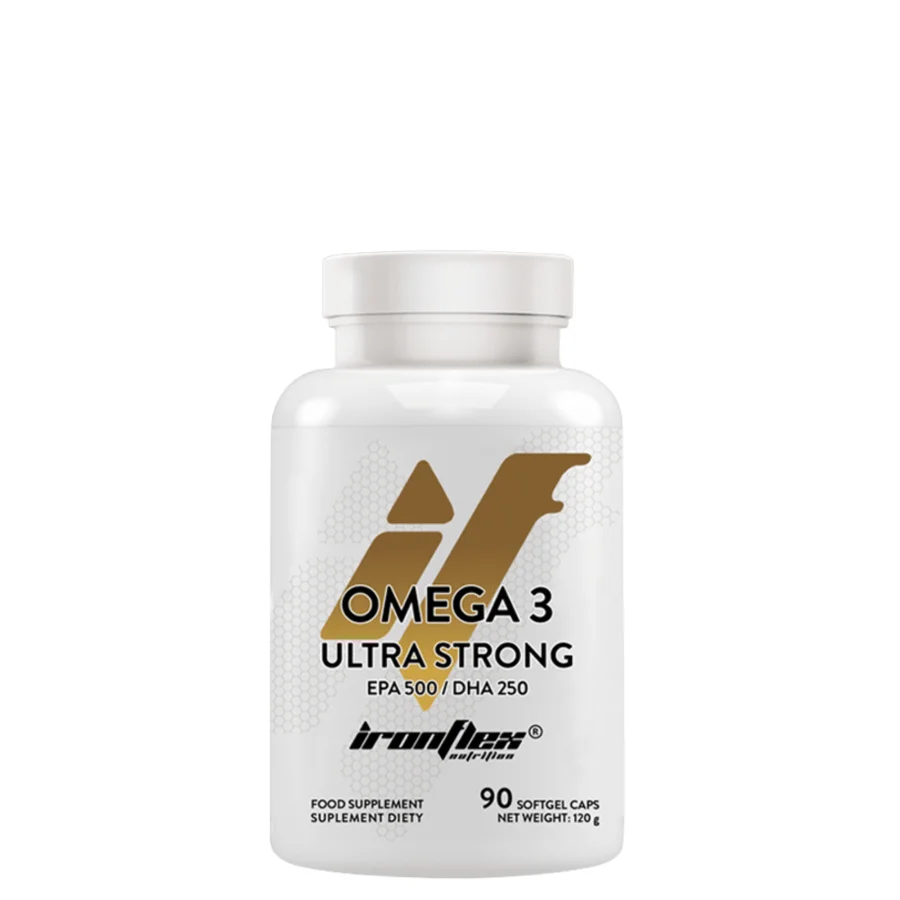 IronFlex Omega 3 Ultra Strong EPA 500 / DHA 250 (90 caps)