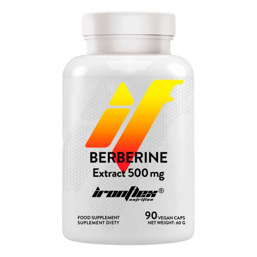 IronFlex Berberine Extract 500mg (90 caps)