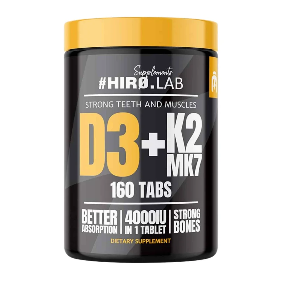 Hiro Lab D3 4000 IU K2 MK7 (160 tabs)