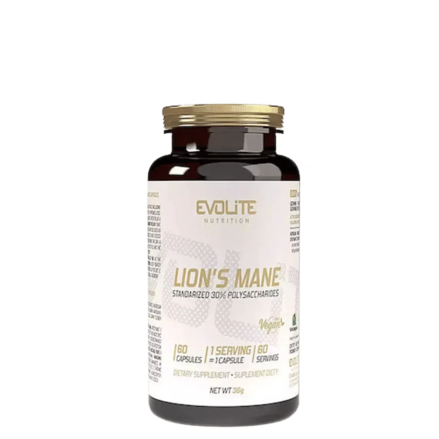 Evolite Lion's Mane 30% 500mg (60 vcaps)