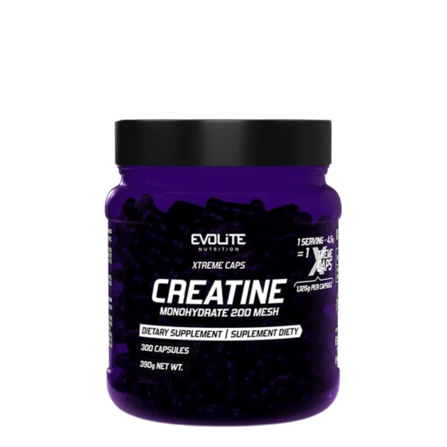 Evolite Nutrition Creatine Monohydrate Xtreme (300 caps)