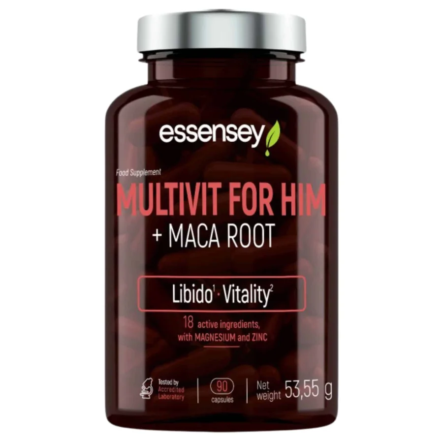 Essensey Nutrition Multivitamin For Him Maca Root (90 caps)