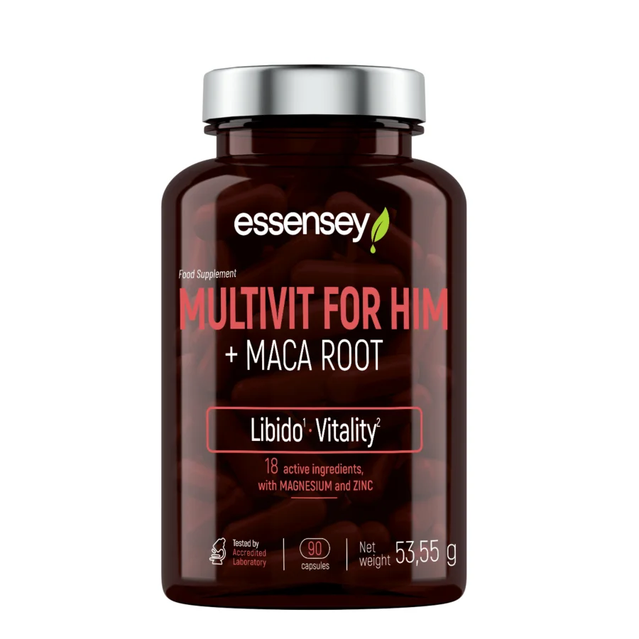 Essensey Nutrition Multivitamin For Him Maca Root (90 caps)