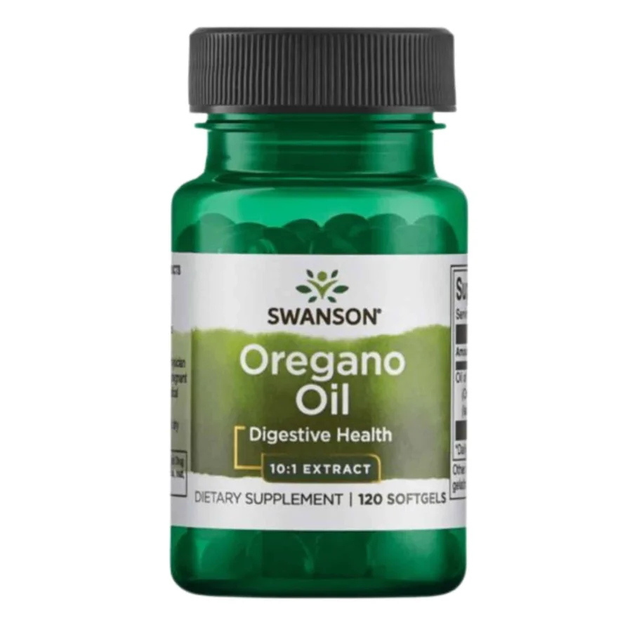 Swanson Oregano Oil 10:1 Extract 150mg (120 softgels)