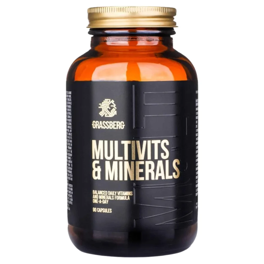 Grassberg Multivits & Minerals (90 caps)
