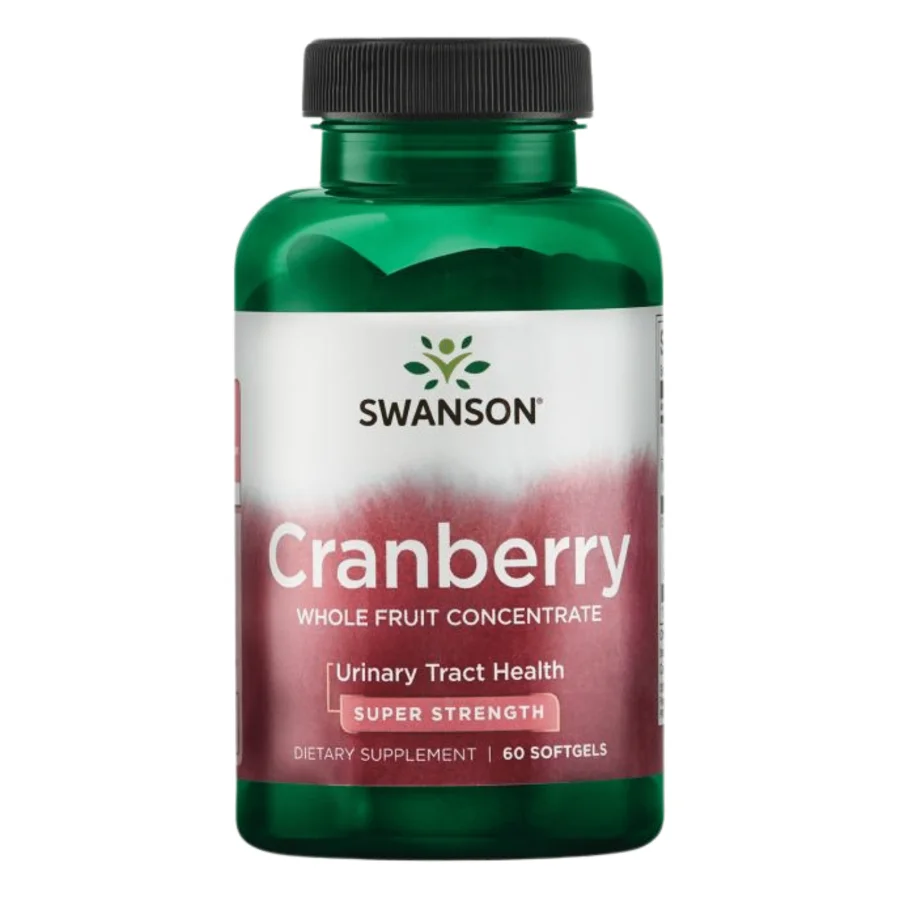 Swanson Cranberry Whole Fruit Concentrate 420mg (60 softgels)