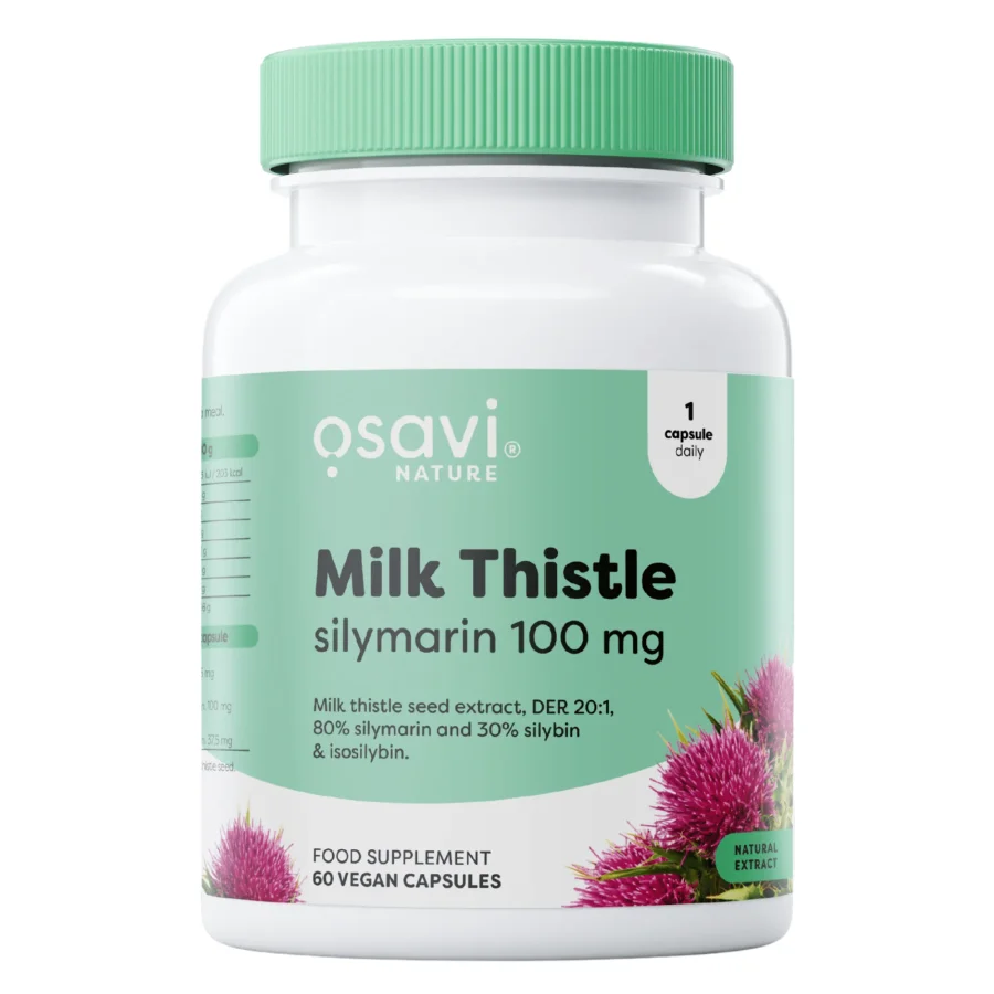Osavi Milk Thistle Silymarin 100 mg (120 caps)
