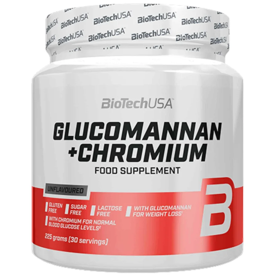 BioTechUSA Glucomannan + Chromium (225 gr)