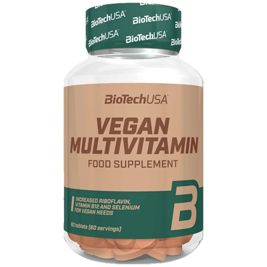 BioTech USA Vegan Multivitamin (60 Tabs)
