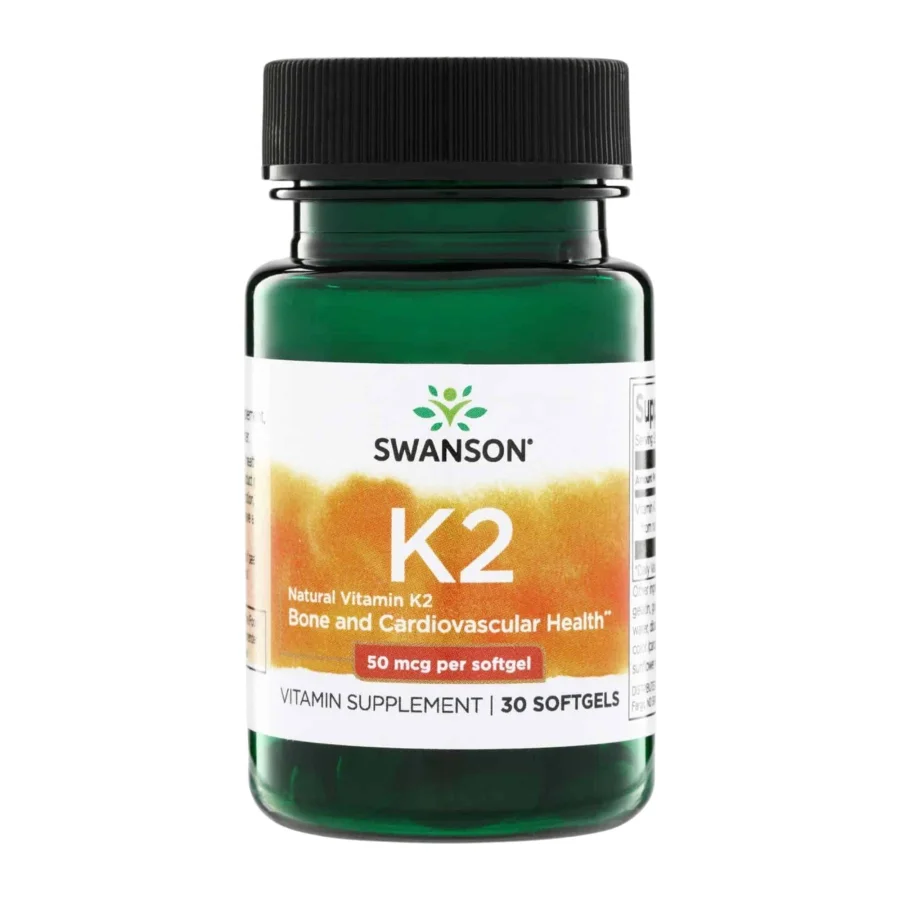 Swanson K2 50mcg (30 softgels)