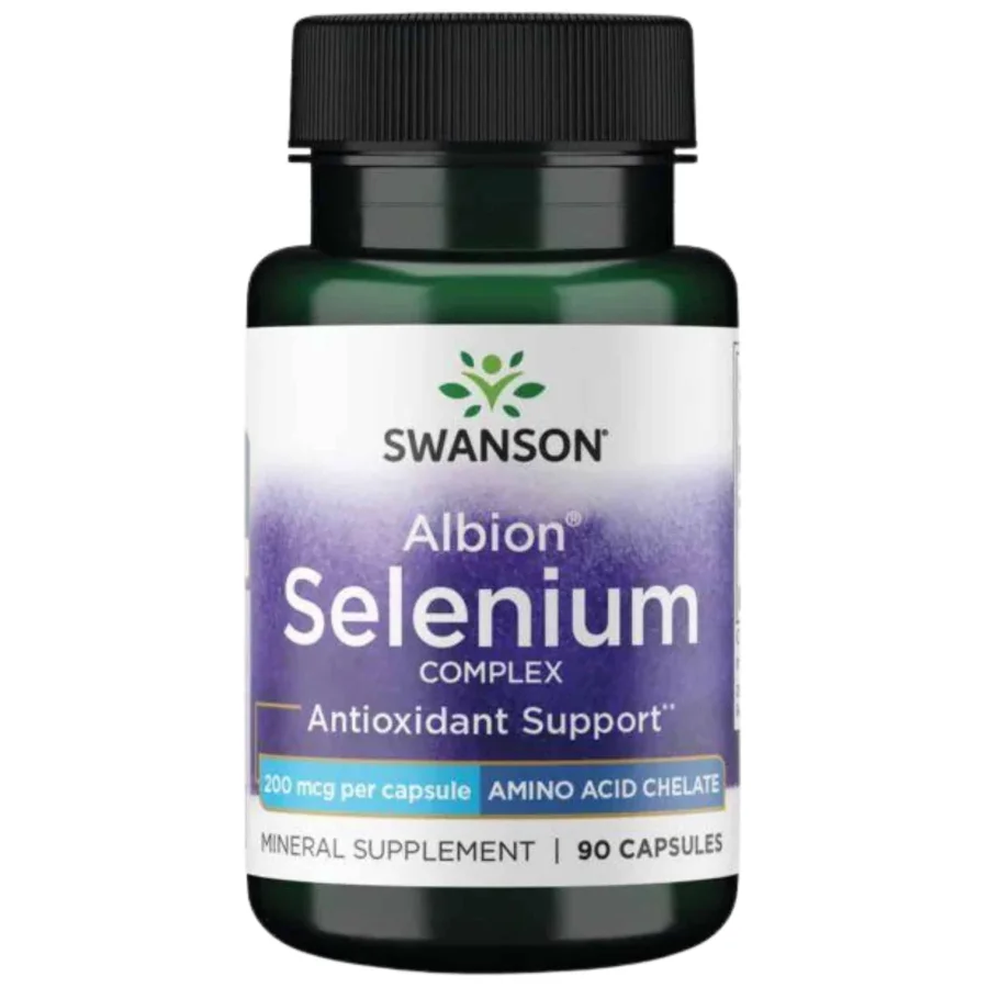 Swanson Selenium Complex 200mcg (90 caps)