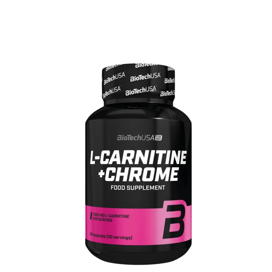 BioTechUSA L-Carnitine + Chrome (60 Caps)