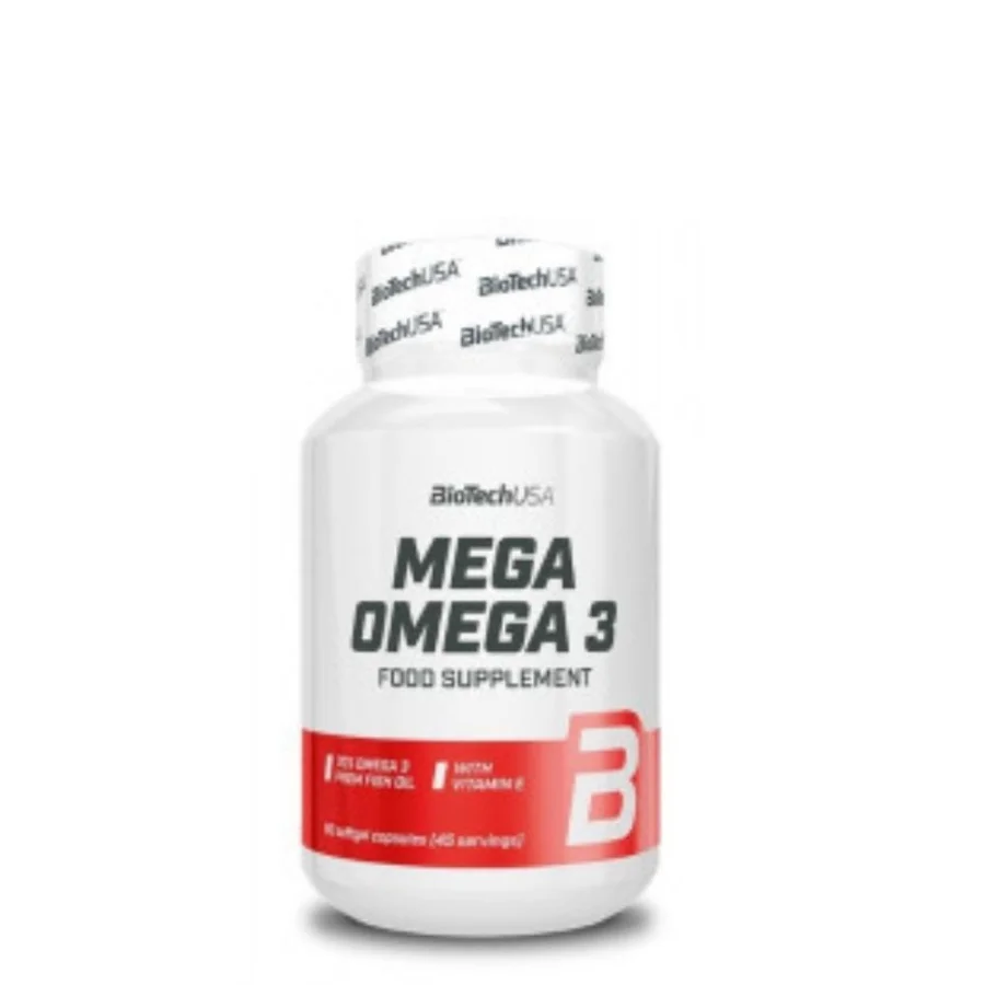 BioTechUSA Mega Omega 3 (90 Caps)