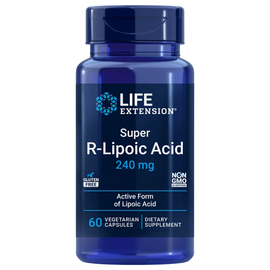 Life Extensions Super R-Lipoic Acid 240 mg (60 vcaps)
