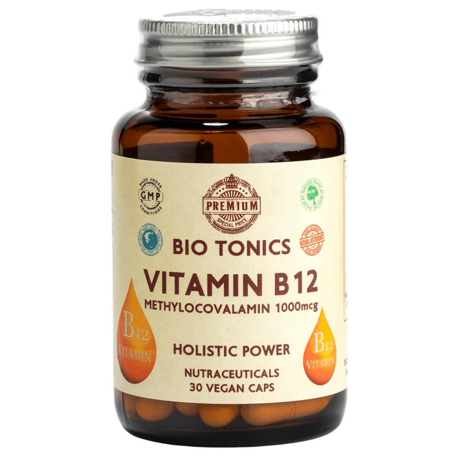Biotonics Vitamin B12 1000mcg (30 caps)