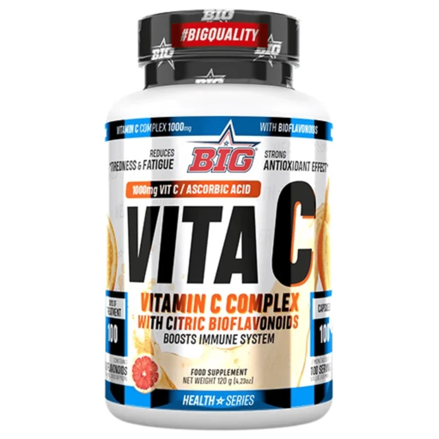 BIG Supplements Vita C 1000 mg (100 caps)