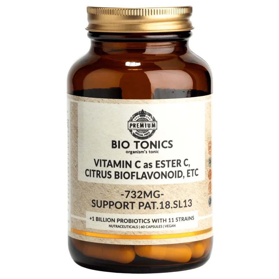 Biotonics Ester C Complete Support 732 mg (60 vcaps)