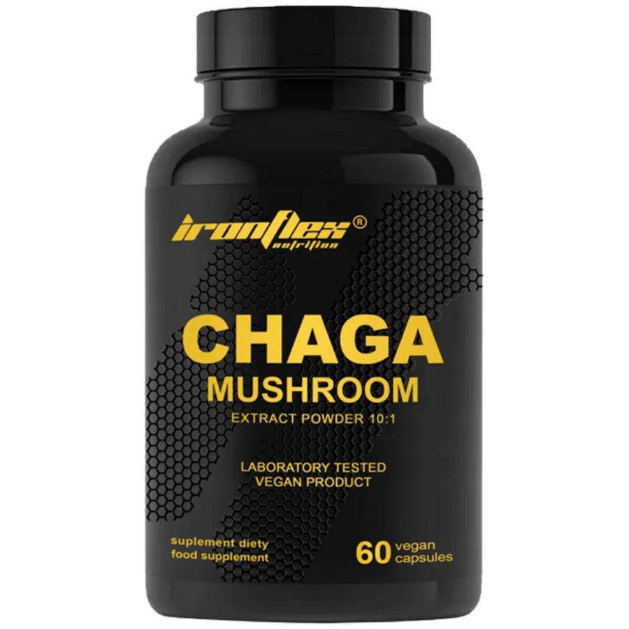 IronFlex Chaga Mushroom (60 caps)