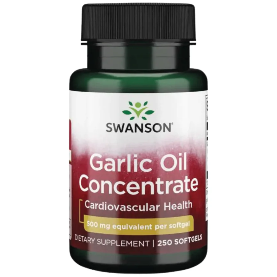 Swanson Garlic Oil 500mg (250 softgels)
