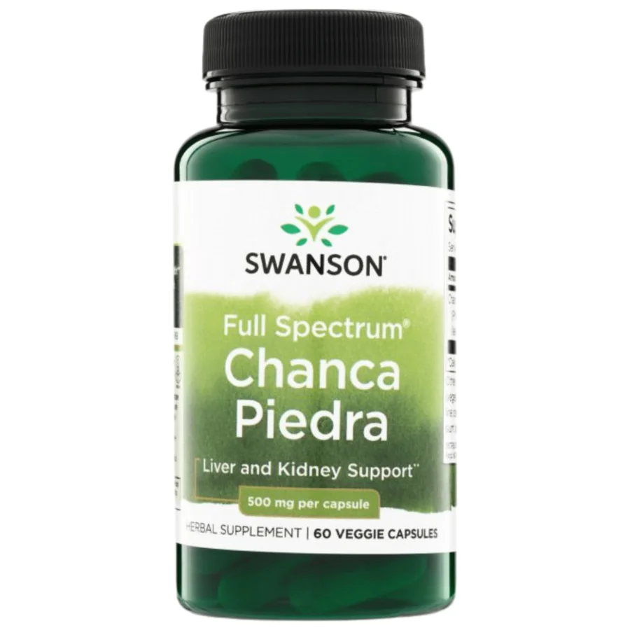Swanson Chanca Piedra 500mg (60 vcaps)