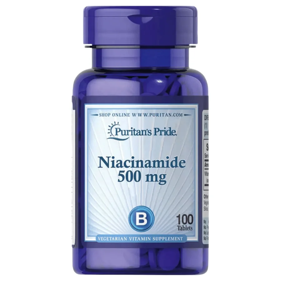 Puritans Pride Niacinamide 500mg (100tabs)