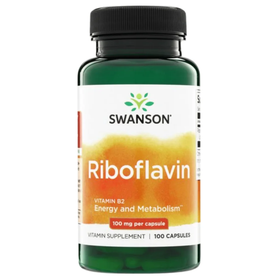 Swanson Riboflavin Vitamin B2 100mg (100 caps)