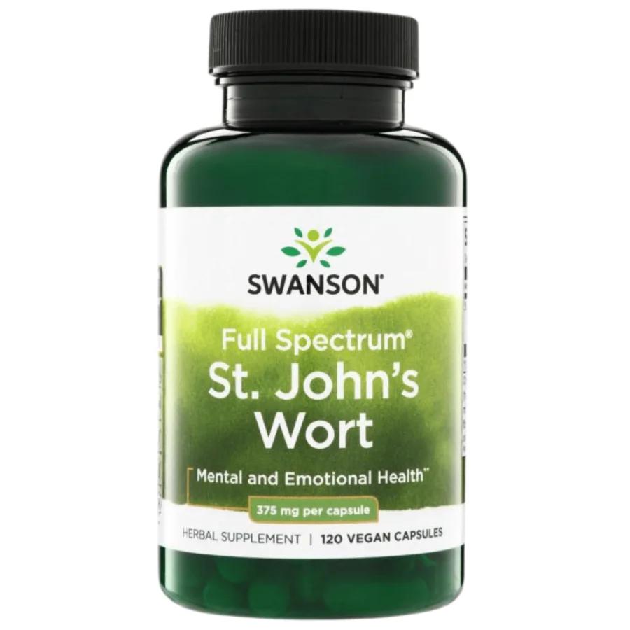 Swanson Full Spectrum St. John’s Wort 375mg (120caps)