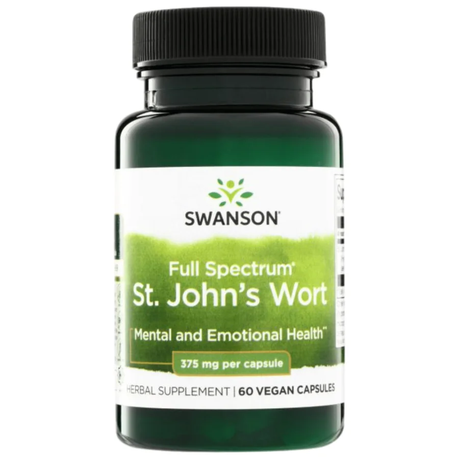 Swanson Full Spectrum St. John’s Wort 375mg (60caps)